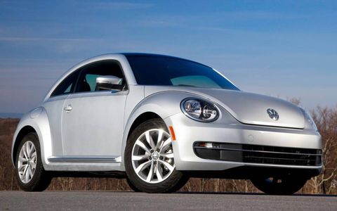 Volkswagen adds a diesel engine option to the Beetle.