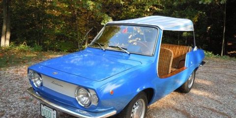 This 1969 Fiat Shellette Michelotti is one of only 80 built and one of just 10 known to survive.