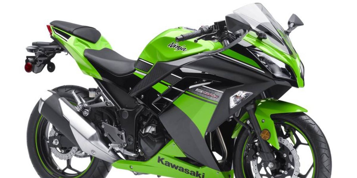 The all new 2013 Kawasaki Ninja 300 impressed at the motorcycle show.