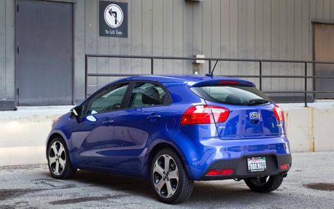 The only maintenance on our long-term Kia Rio was the 15,000-mile service costing $319.73.