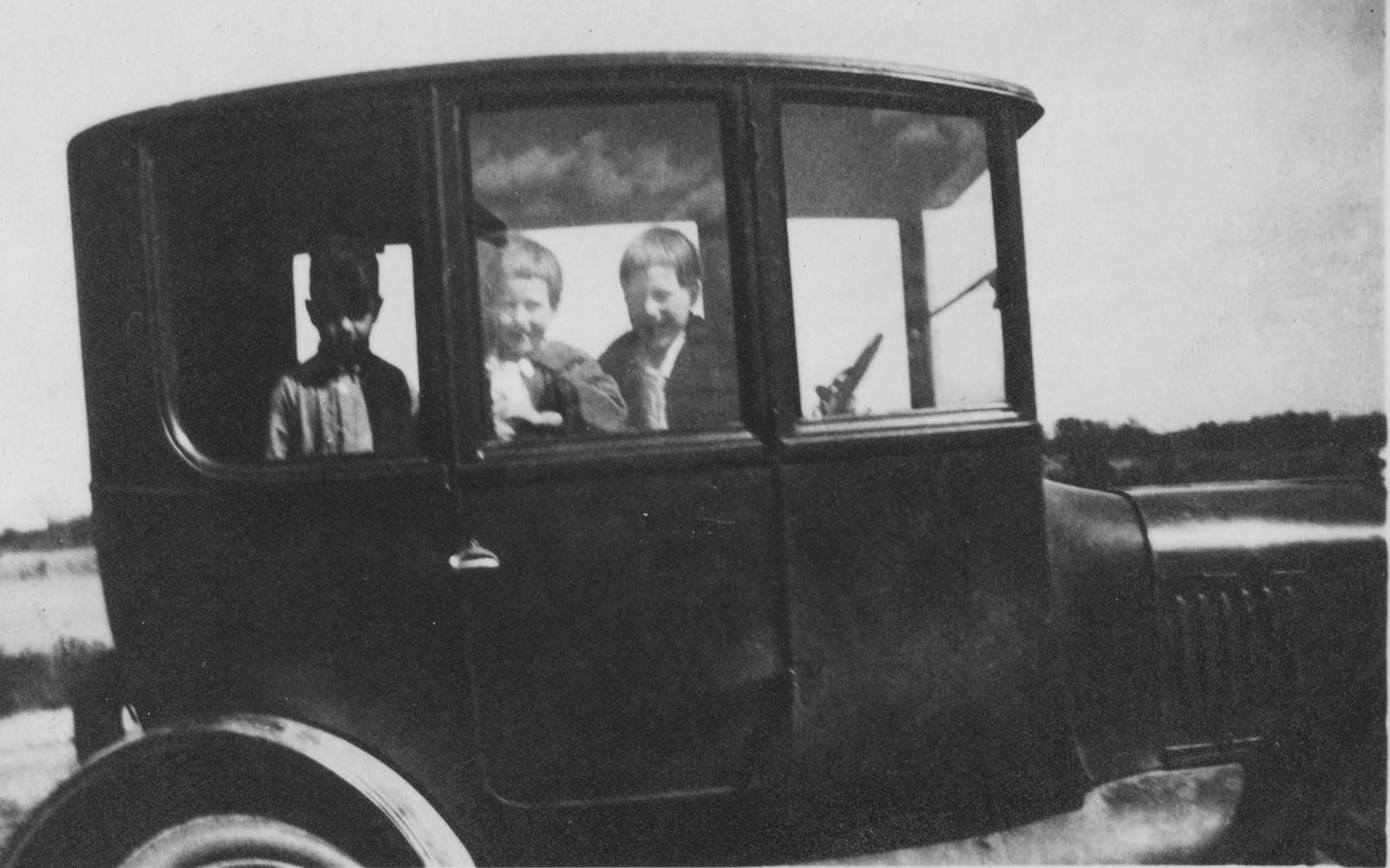 The Ford Model T In The Old Family Photo