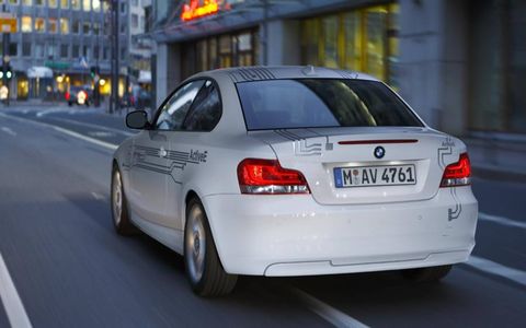 The BMW 1-series ActiveE