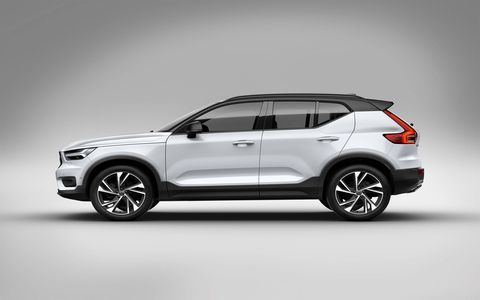 Volvo officially announced the XC40 this morning in Milan
