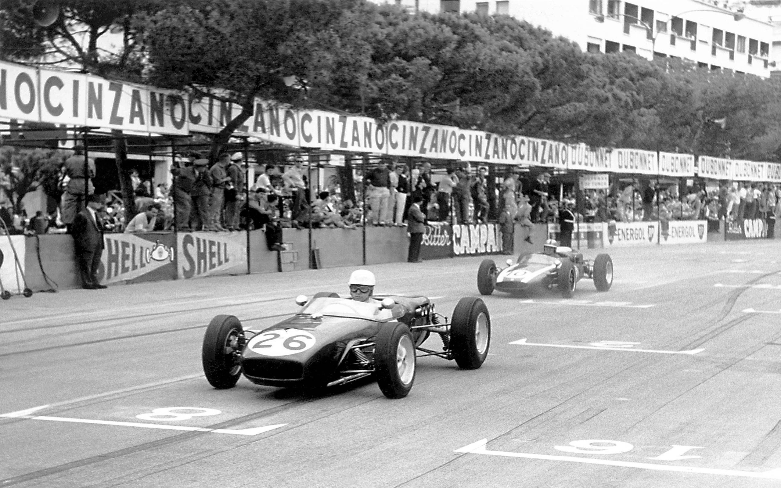Surtees Hill Anderson F1 Formula One Fridge Magnet 1964 Italian Grand Prix 