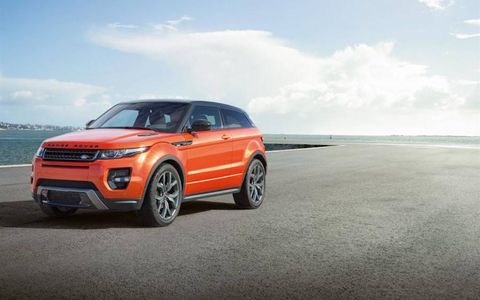 Land Rover Range Rover Evoque Autobiography Dynamic features longer name, more power.