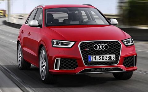 The Audi RS Q3 goes on sale in Europe this fall.