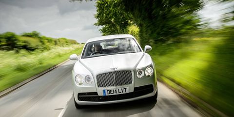 One potential model would be a four-door coupe which could use the V8 engine that is now offered in the Flying Spur V8.