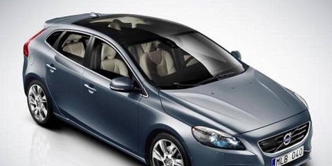 Volvo's V40 appeared on a Polish Facebook page ahead of the Geneva Motor Show.