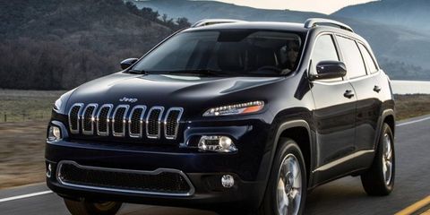 The 2014 Jeep Cherokee goes on sale this fall.