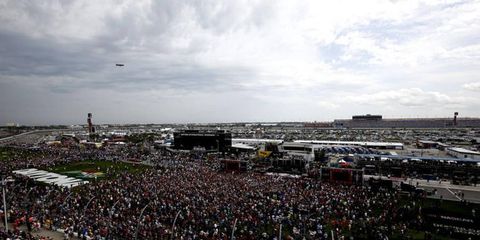 A look at Daytona International Speedway before the race.