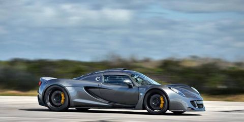 Venom supercar hits 270.49 mph at Kennedy Space Center.