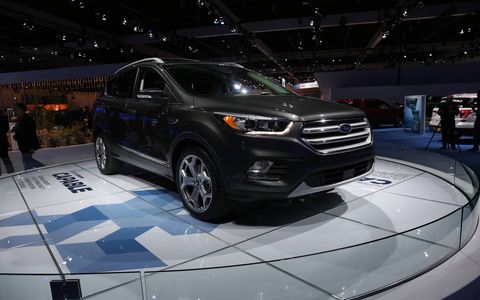 Ford's connect sync app allows for remote access to the 2017 Escape. This technology will probably show up on the entire line of future Ford vehicles, but as of this minute it is only available on the Escape.