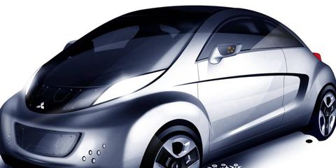In what may be the most complex model name of all time, Mitsubishi releases an illustration of their new concept.Details are thin at the moment, but the styling has obviously been tweaked, there's a "clear cutaway" roof, and power comes from a stronger electric motor. The focus with the i MiEV SPORT AIR, as with the preceding i MiEV Sport, is on a more dynamic driving experience.The official press release talks of a low center of gravity and "instant torque" almost as much as it does zero emissions motoring. One wonders whether Mitsubishi has a production version in the pipeline, ready to follow the regular i MiEV.