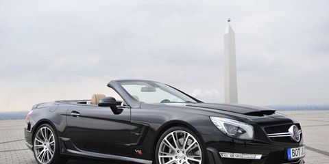 Brabus offers an engine upgrade for the Mercedes-Benz SL65 AMG.