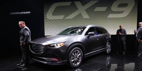 Mazda's new CX-9 arrives in spring with a torquey 2.5-liter turbo, more comfortable seats and a quieter ride.