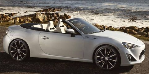 The Toyota FT-86 convertible previews a production car that will show up in Scion and Subaru dealerships.