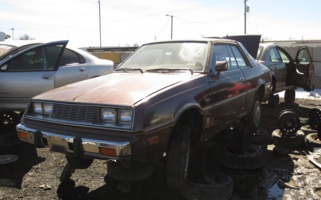 Junkyard Treasure: 1978 Plymouth Sapporo aka Mitsubishi Galant Lambda