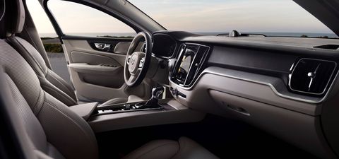 The 2019 Volvo S60 rides on the company's Scalable Product Architecture platform.