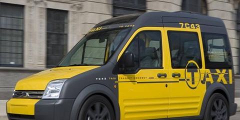 Ford Transit Connect taxi concept