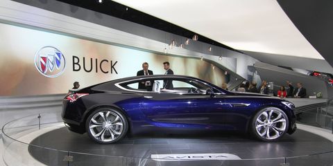 Buick Avista concept debuts at the Detroit auto show