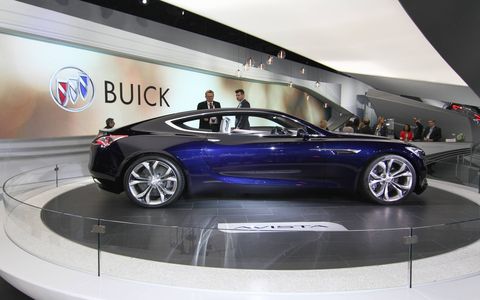 Buick Avista concept debuts at the Detroit auto show