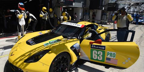 Corvette Racing finished third in class at Le Mans.