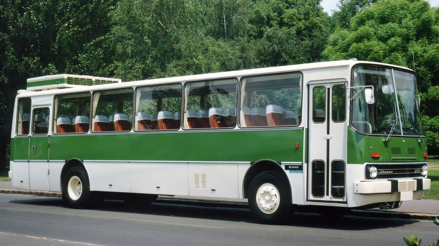 This Hungarian bus served American cities at the height of the