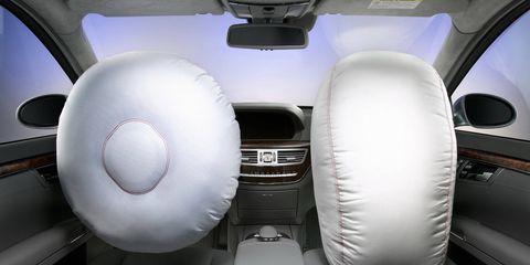 Takata airbags could explode, throwing shrapnel around the vehicle.