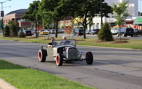 The 2016 Woodward Dream Cruise is officially on Saturday, August 20, but as these photos show, there's already plenty of action on the Avenue.