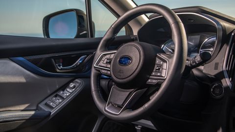 The 2019 Subaru Crosstrek Hybrid is as ergonomic and comfortable as its non-hybrid siblings.