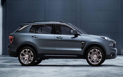 Chinese automaker Geely's new sub-brand, Lynk & Co, unveiled its first concept crossover.