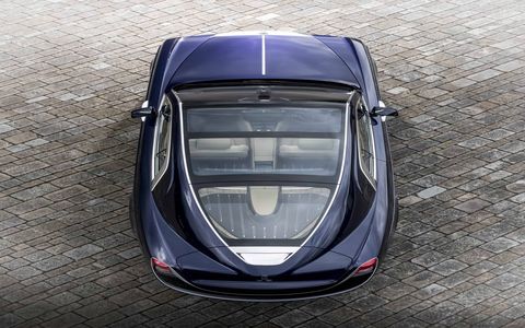 "Sweptail is the automotive equivalent of Haute Couture," says Giles Taylor, director of design at Rolls-Royce Motor Cars. "It is a Rolls-Royce designed and hand-tailored to fit a specific customer."