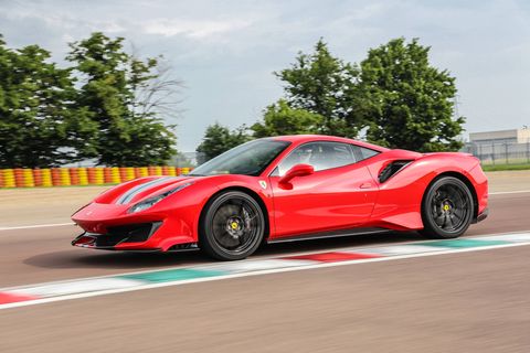 The 2019 Ferrari 488 Pista has the most powerful V8 engine the company has ever produced.