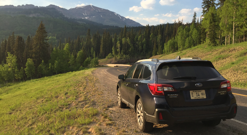 1 000 miles to Leadville Touring the Colorado mountains in a legally required Subaru