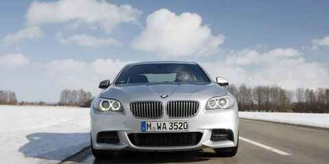 BMW is bringing the M550d xDrive sedan to the Geneva motor show