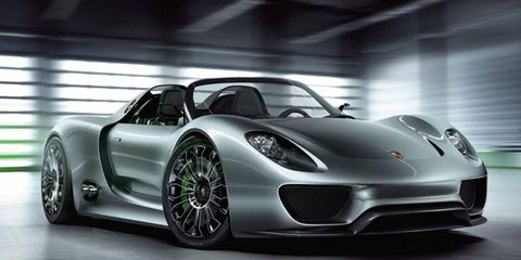 Geneva Auto Show: Porsche 918 Spyder Hybrid