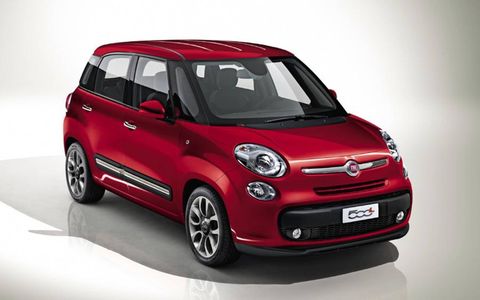 Fiat brought the larger version of its 500 to the Geneva motor show in March.