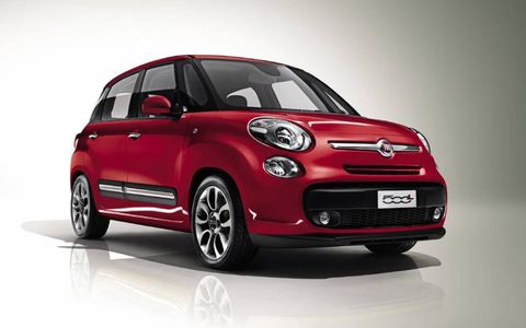 Fiat brought the larger version of its 500 to the Geneva motor show in March.