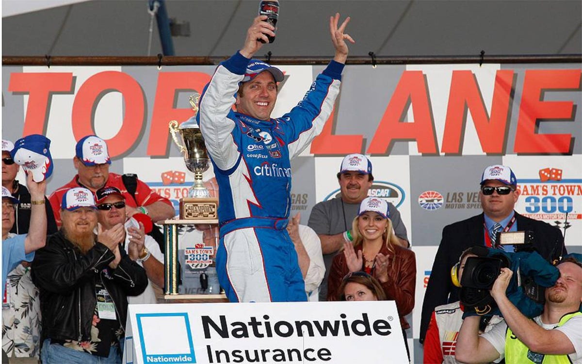 NASCAR: Greg Biffle wins wild Nationwide race in Las Vegas