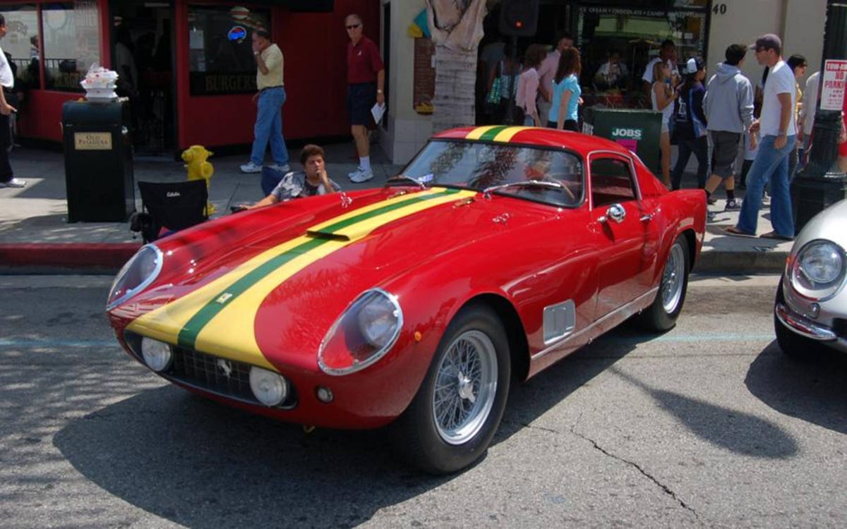 Concorso Ferrari puts on a show in Pasadena