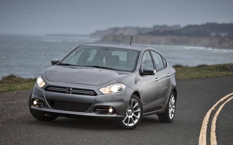For added styling, 17-inch aluminum wheels are optional on the 2013 Dodge Dart Limited.