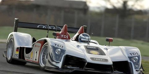 Audi R15 race car