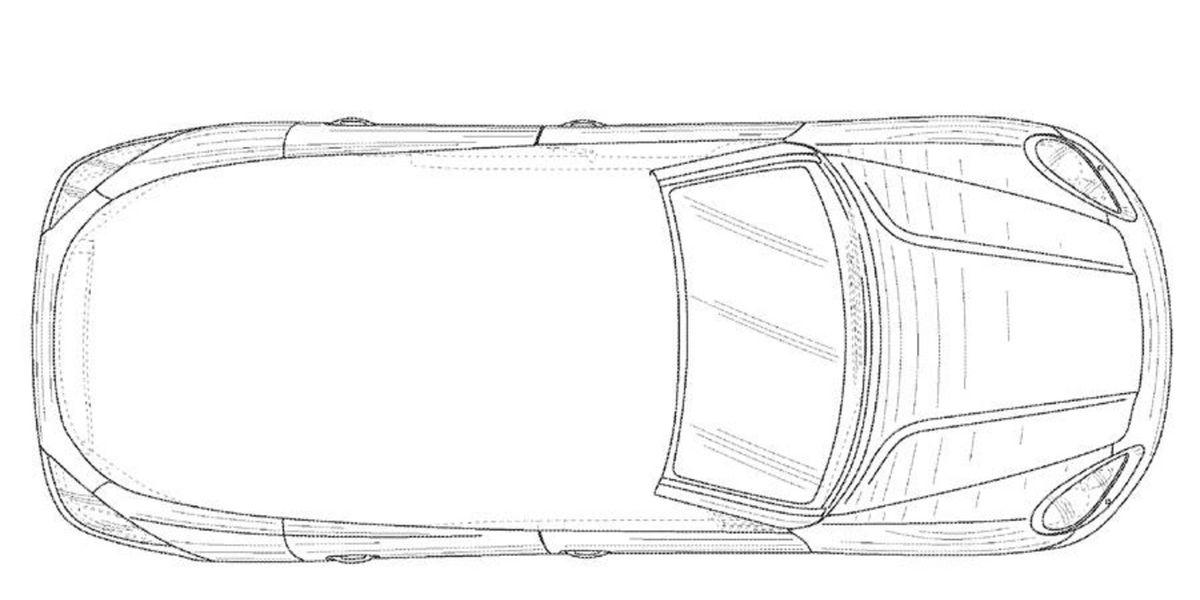 Porsche Panamera convertible sketches