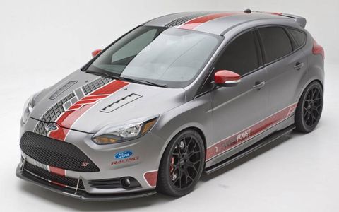 We'll see pricing info on the The Tanner Foust Ford Focus ST in April.