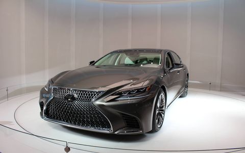 The 2018 Lexus LS goes on sale late this year.