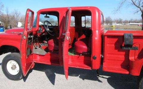 The Power Wagon's interior isn't as luxurious as those found on modern-day crew cabs, but we'll bet it holds up better to real working conditions.