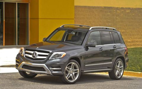 Fuel economy for the 2013 Mercedes-Benz GLK350 4Matic is 19 mpg in the city and 24 mpg on the highway.