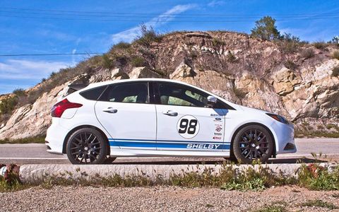 With intake, exhaust, and tune, Ol' Shel's ghost adds 25 horses to the Focus ST.