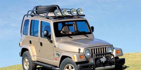 Dakar (1997): The first hint of what adding two doors to the Wrangler would do for the popularity of one of Jeep's most historic designs.