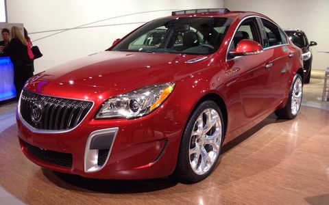 The 2014 Buick Regal at the New York auto show.
